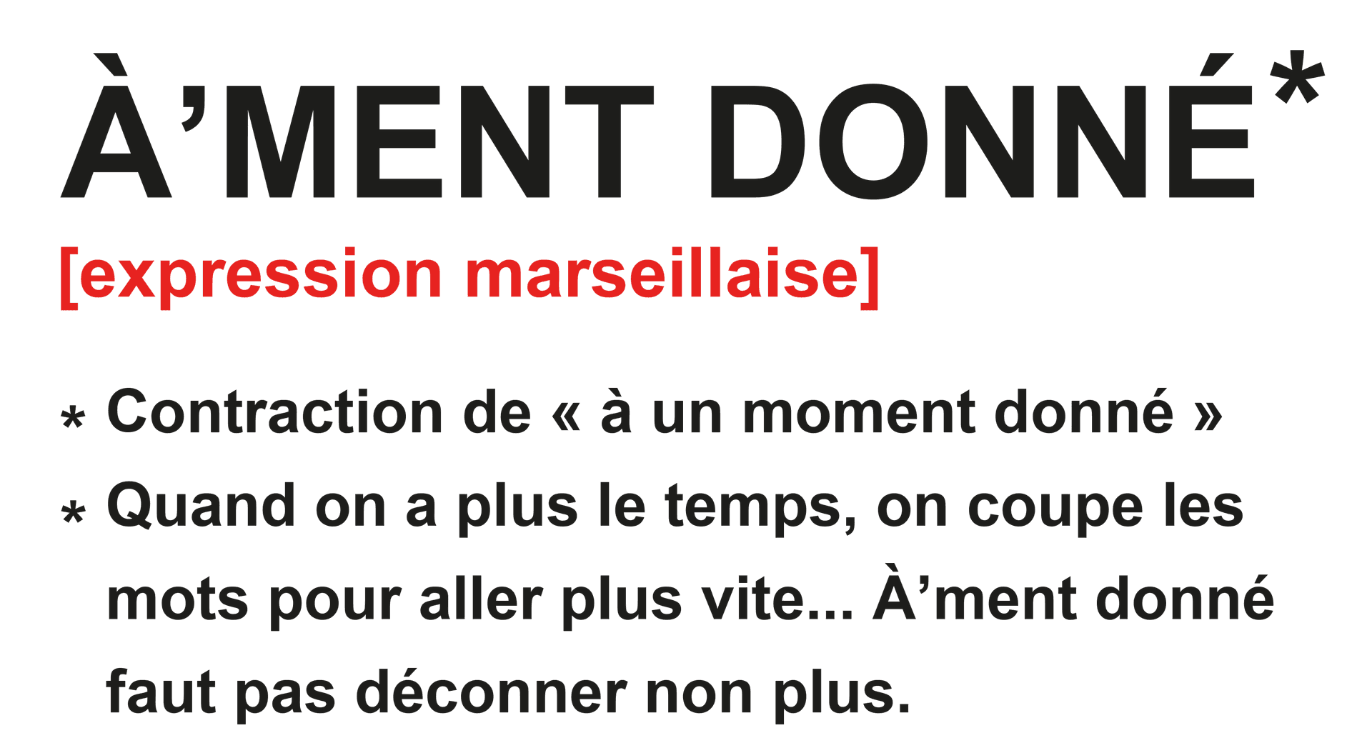 A'ment donne